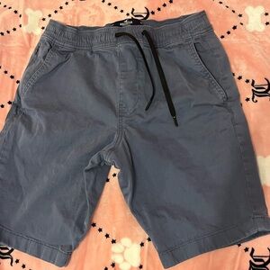 Hollister Blue Athletic Shorts Elastic Waist